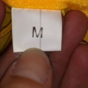 Zaful Swim - Zaful Smocked Yellow Cheeky Bikini Medium Zaful Swim - Zaful Smocked Yellow Cheeky Bikini Medium
